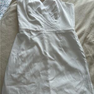 Lilly Pulitzer Strapless White Dress